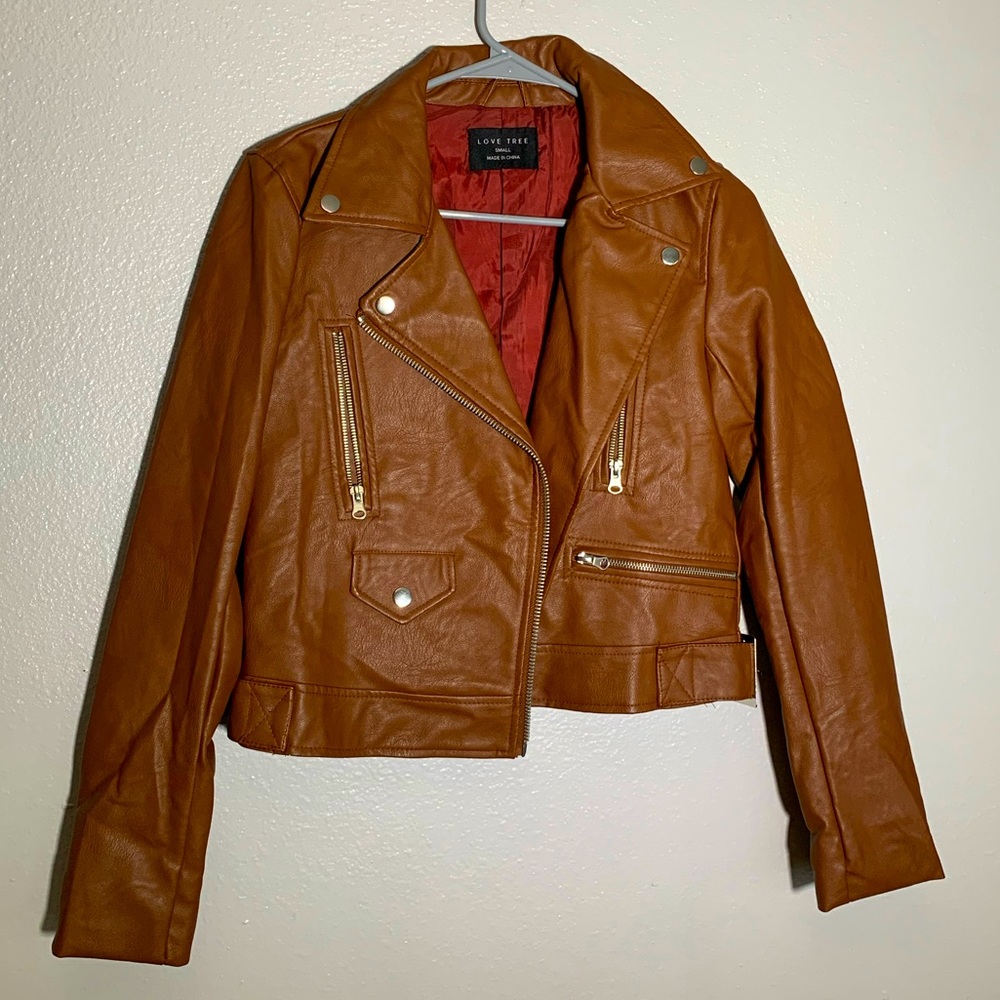 Brown Leather Jacket